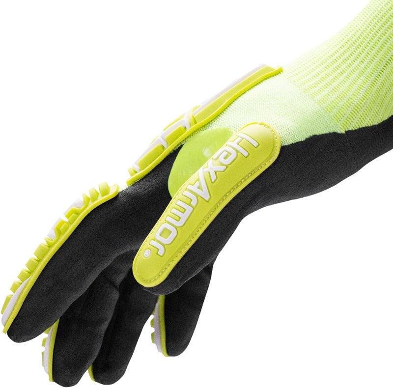 HEXARMOR | Industrial Cut-Resistant And Abrasion Resistance Safety Work Gloves | TouchScreen Compatible | Helix 3062IMP - Image 3